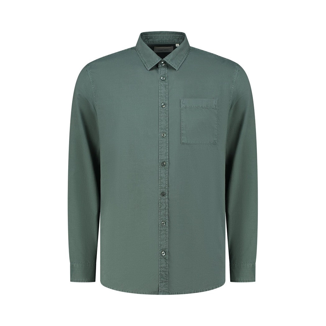 Garment Dye Shirt - Faded Green