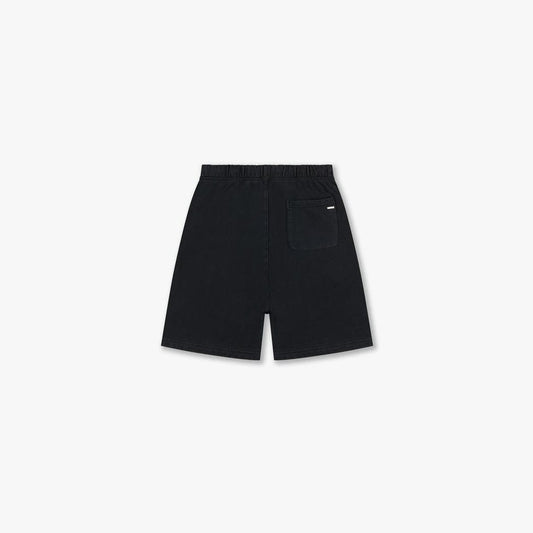 Garment Dye Shorts Black-CROYEZ-Mansion Clothing