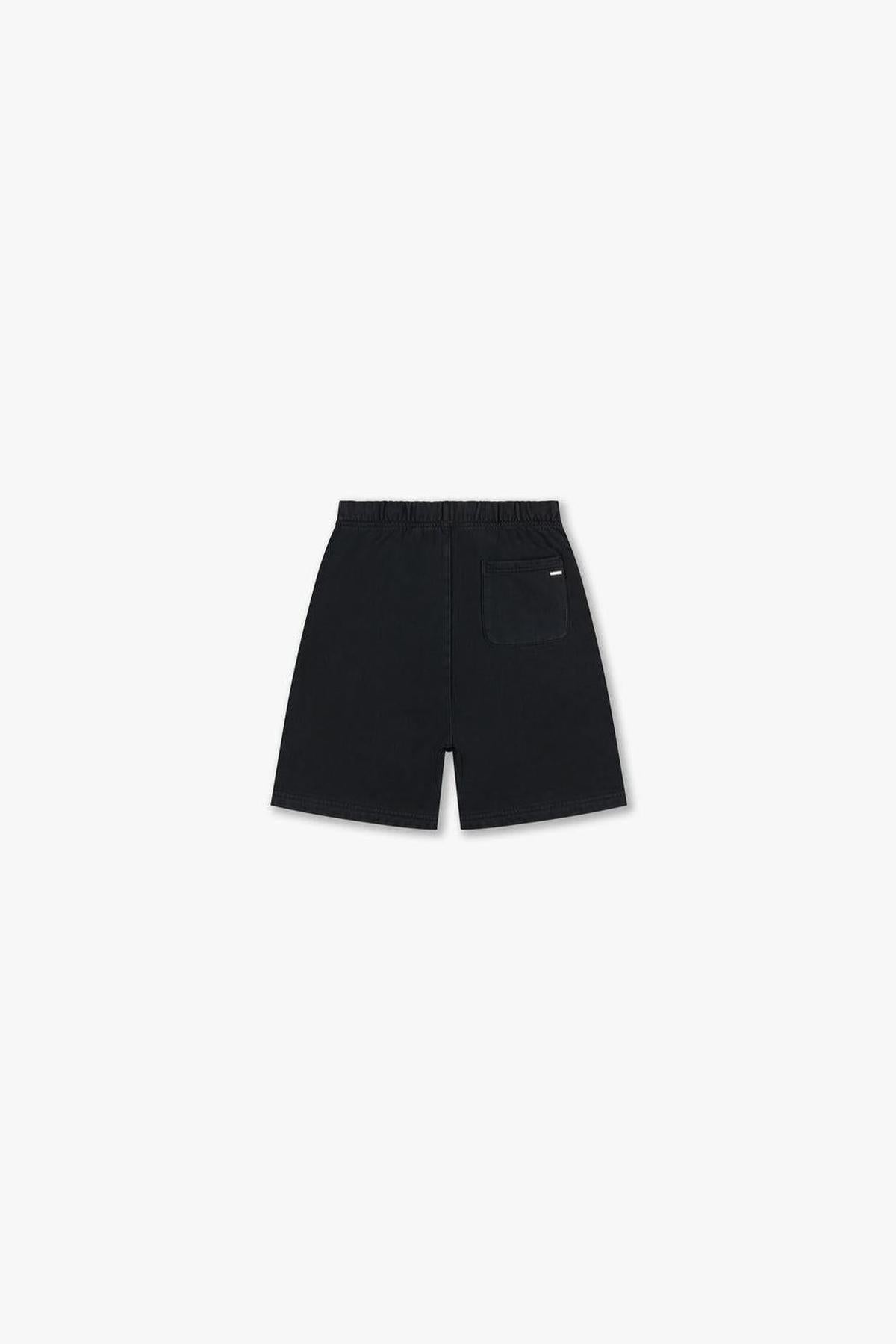 Garment Dye Shorts Black