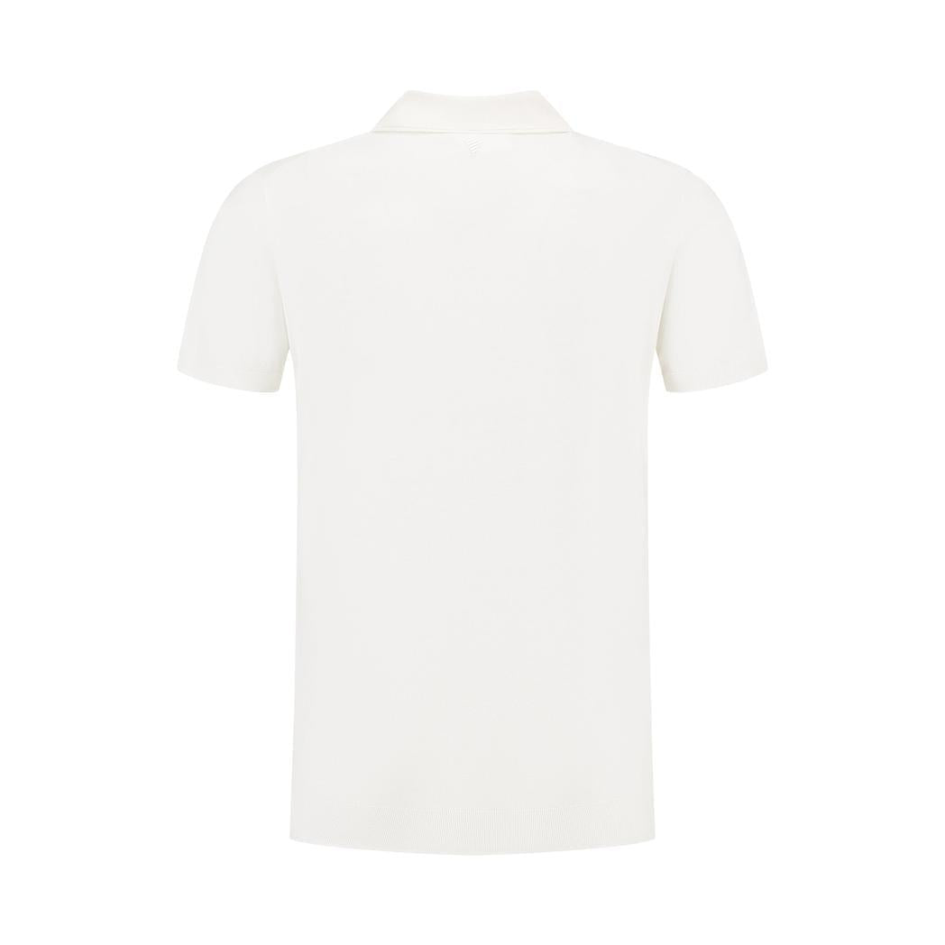 Half-zip Knitwear Polo Off White