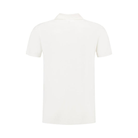 Half-zip Knitwear Polo Off White-Pure Path-Mansion Clothing
