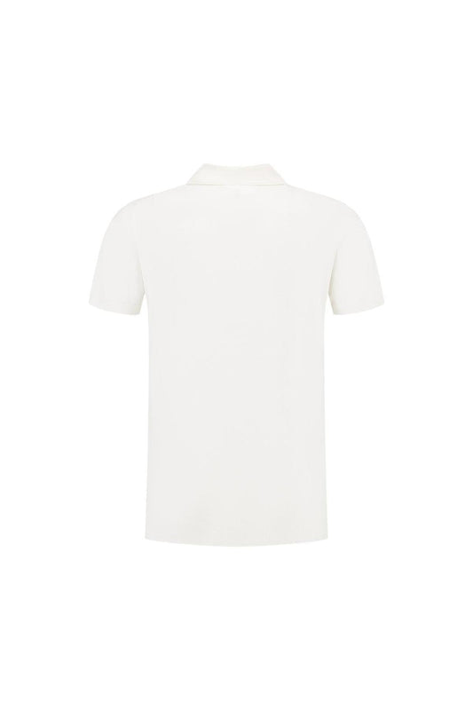 Half-zip Knitwear Polo Off White