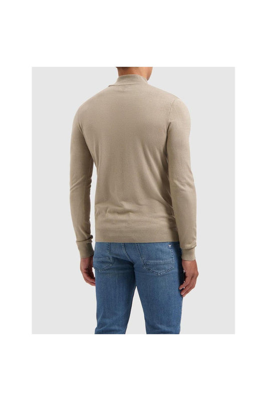 Knit Mockneck - Taupe