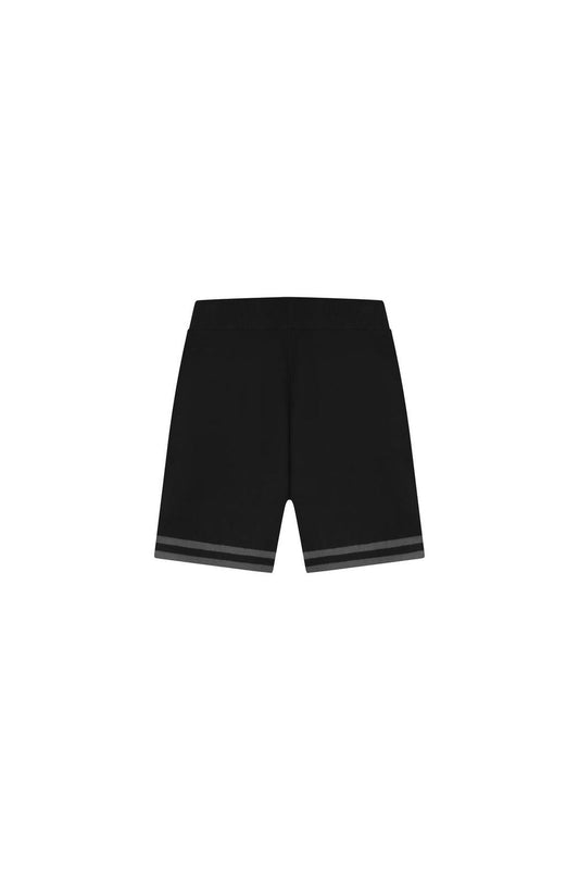 Knitted Shorts Black/Beige