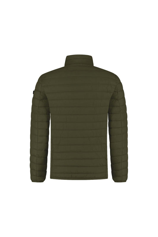 Light Weight Padded Jacket Forest Green-Malelions-Mansion Clothing