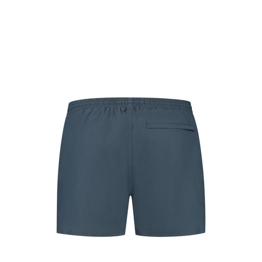 Logo Swimshorts - Navy-Pure Path-Mansion Clothing