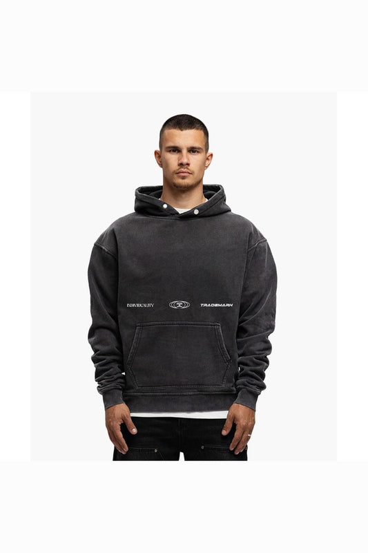 M-FW25-FLEECEHOODIES Acid Grey