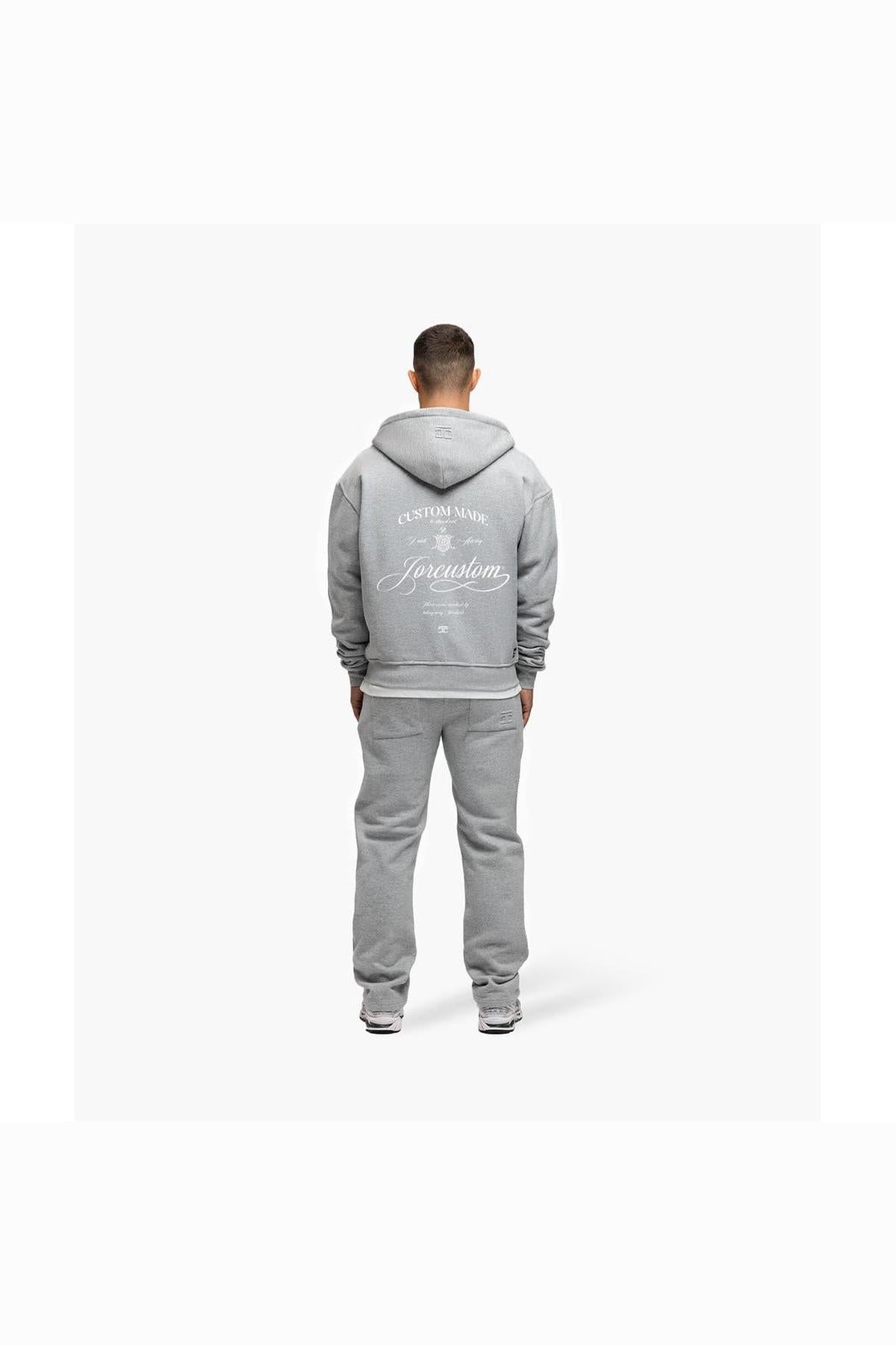 M-FW25-FLEECEJOGGER Grey Melange