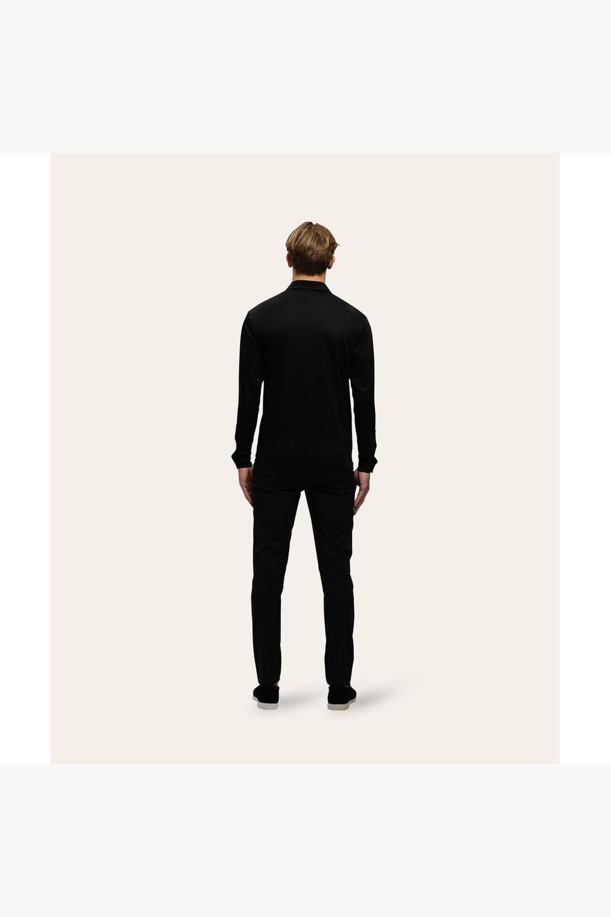 M-SS25-LSP Black-Tria D'oro-Mansion Clothing