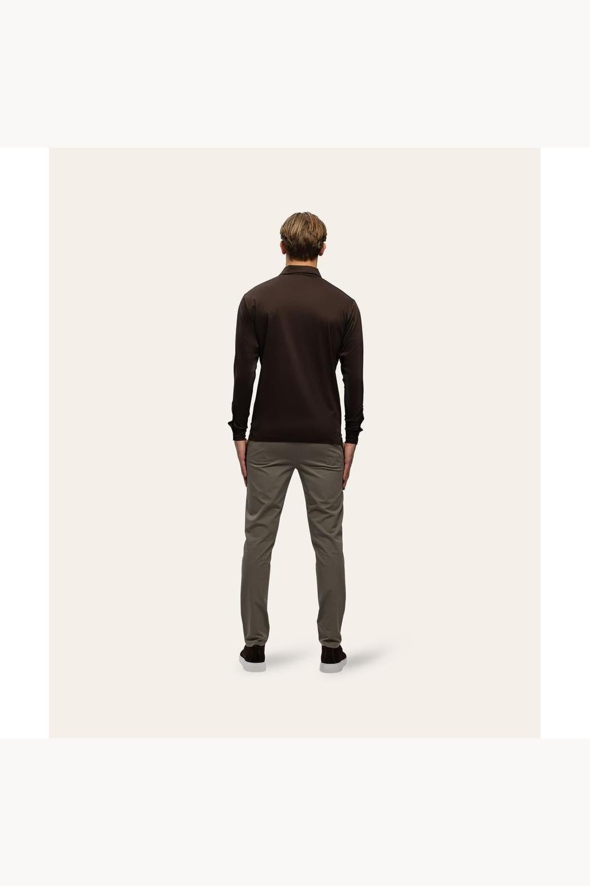 M-SS25-LSP Brown-Tria D'oro-Mansion Clothing