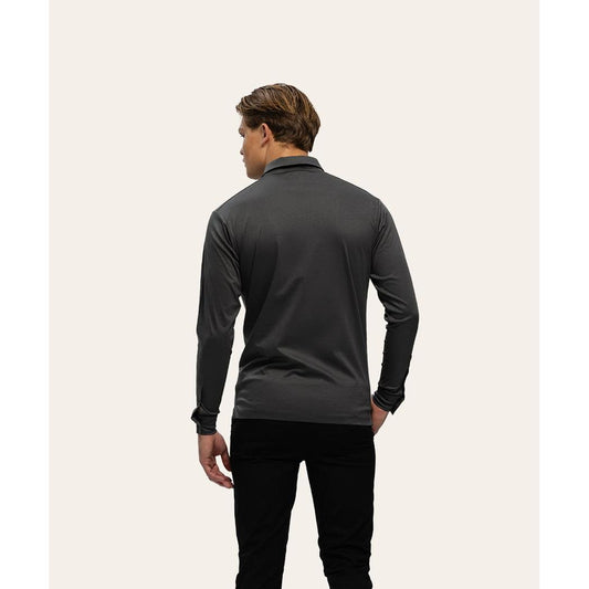 M-SS25-LSP Dark Grey-Tria D'oro-Mansion Clothing