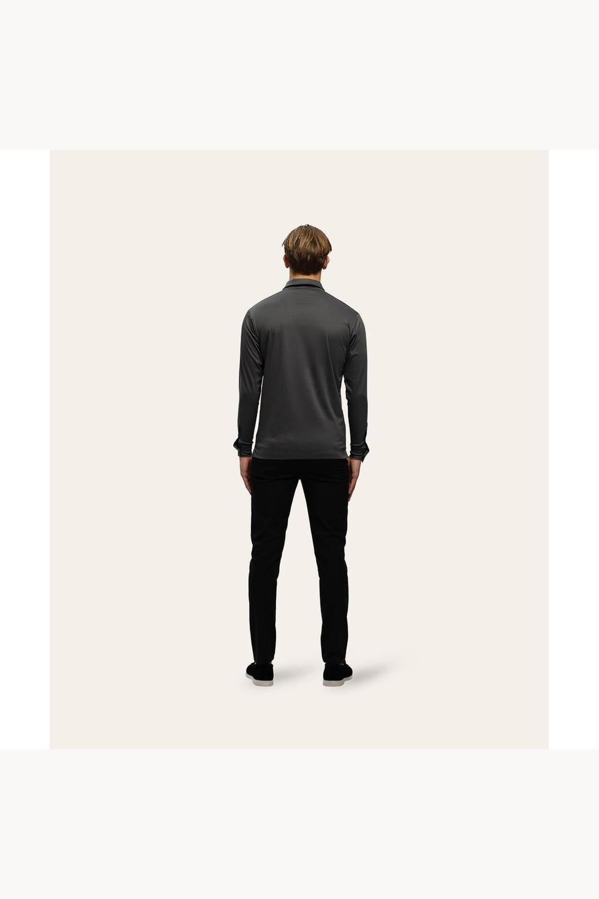 M-SS25-LSP Dark Grey-Tria D'oro-Mansion Clothing