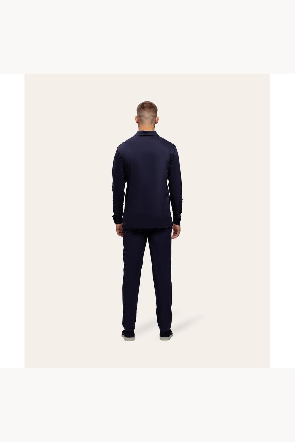 M-SS25-LSP Navy-Tria D'oro-Mansion Clothing