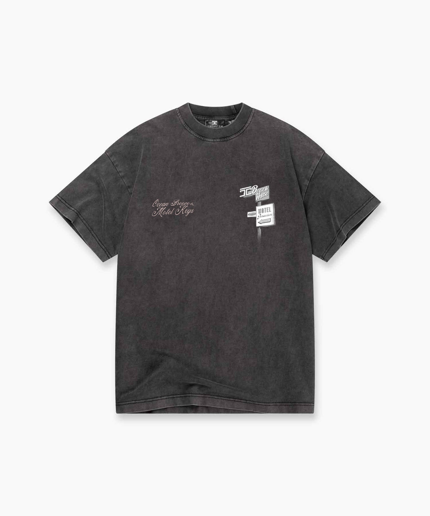 Motel loose fit t-shirt Acid Grey