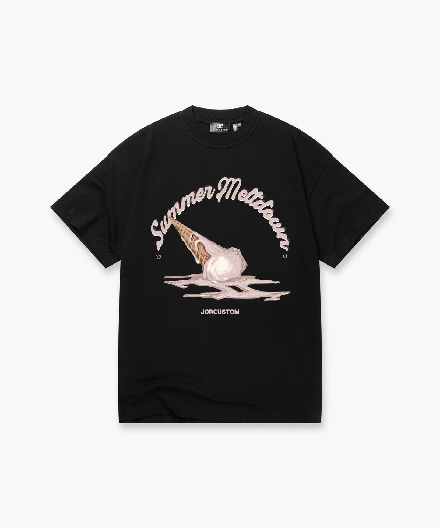 Summer Meltdown loose fit t-shirt Black
