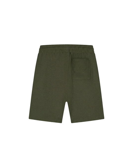 Emblem Seersucker Shorts Vintage Green