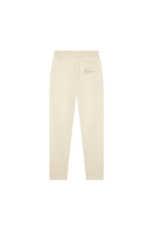 Malelions Men Straight Leg Joggers Beige