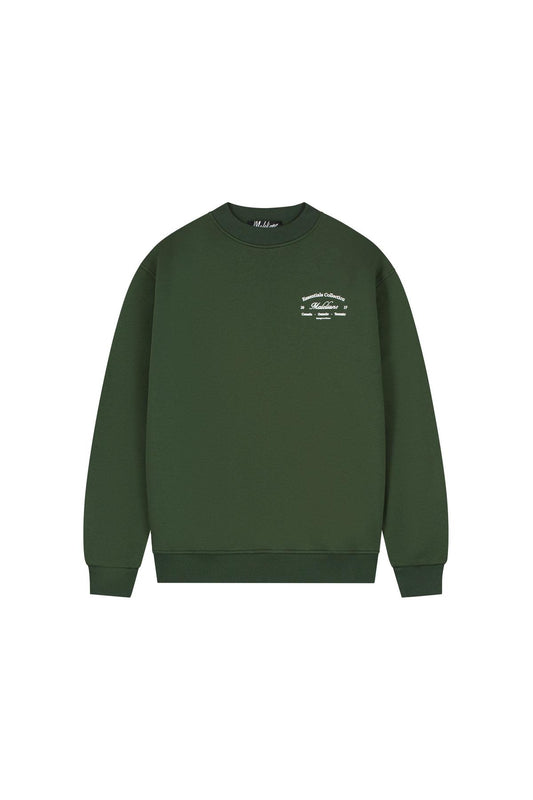 Marina Sweater Racing Green-Malelions-Mansion Clothing