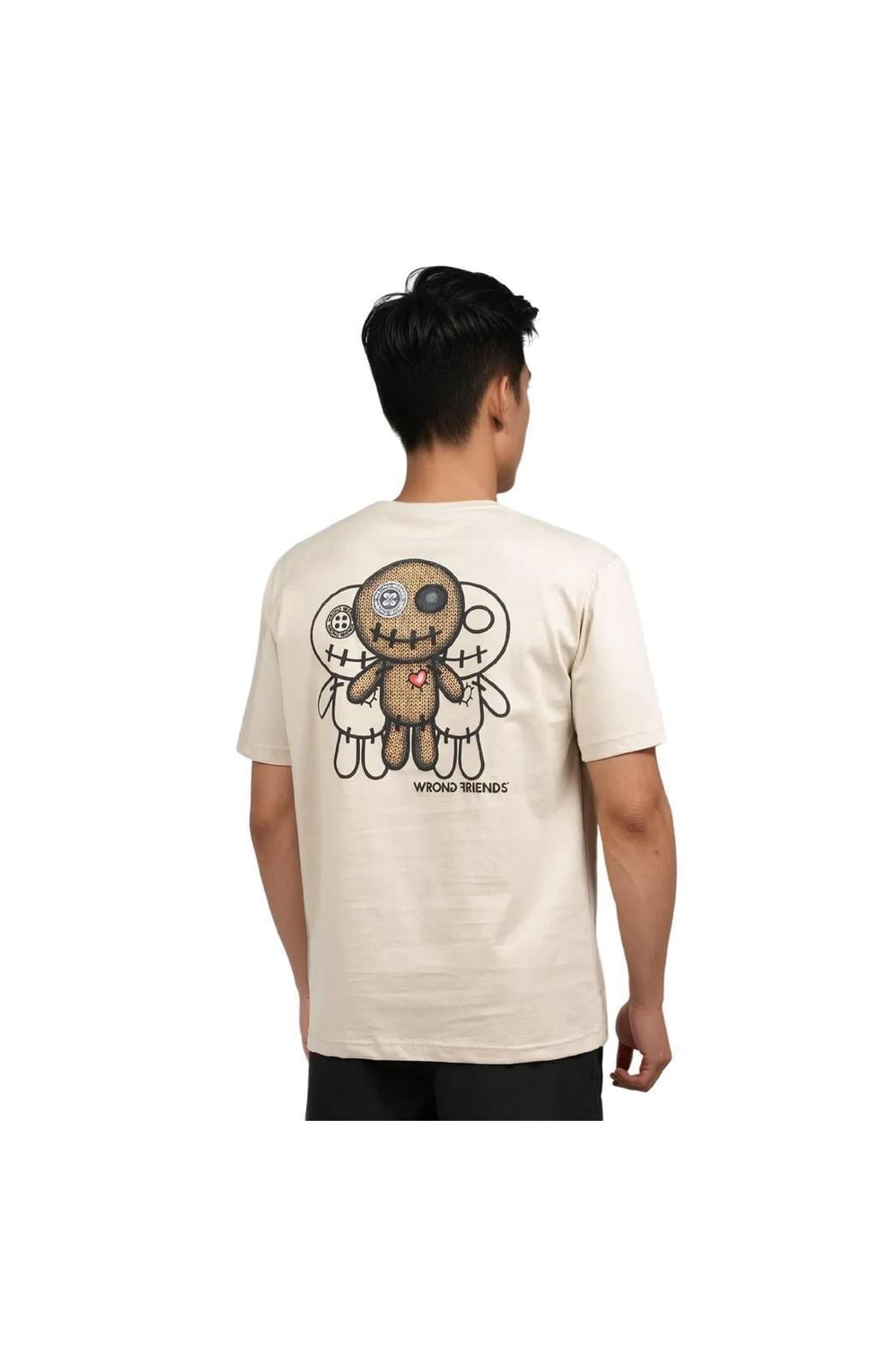 Maupin T-shirt Beige