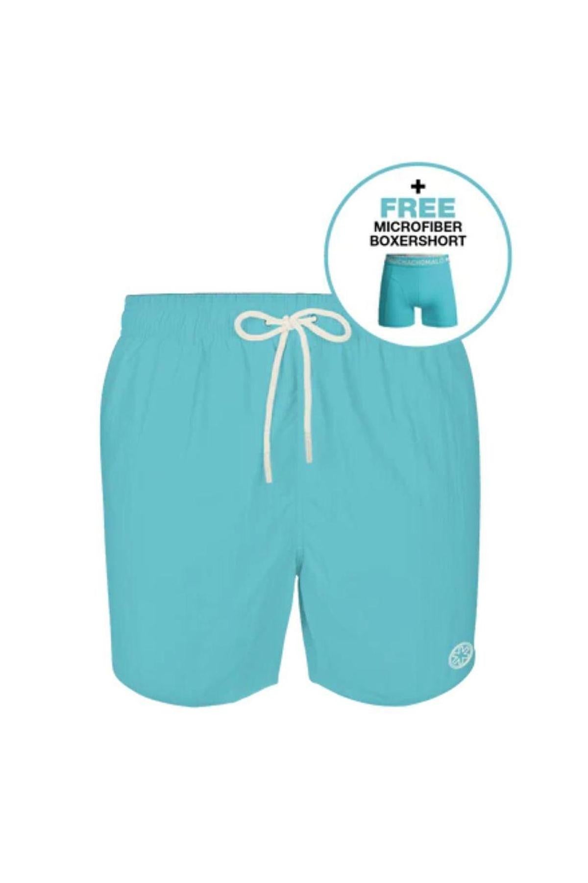 Men Swimshort Solid Rediance Blue