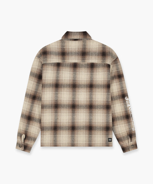 Flannel Jacket Brown