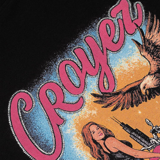 Midnight Eagle Longsleeve T-Shirt Black