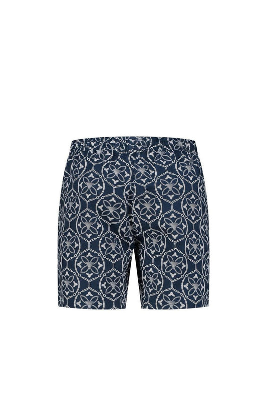 Monogram Shorts - Navy