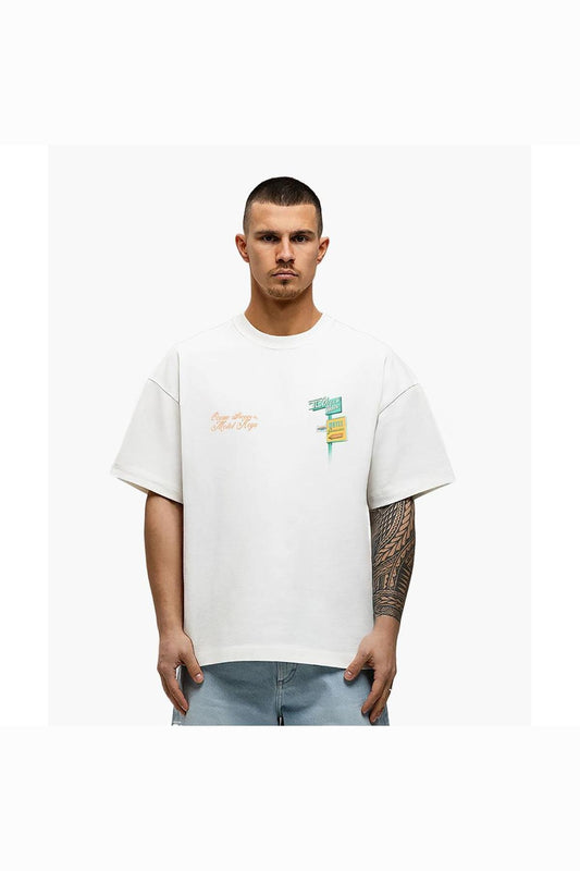Motel loose fit t-shirt White