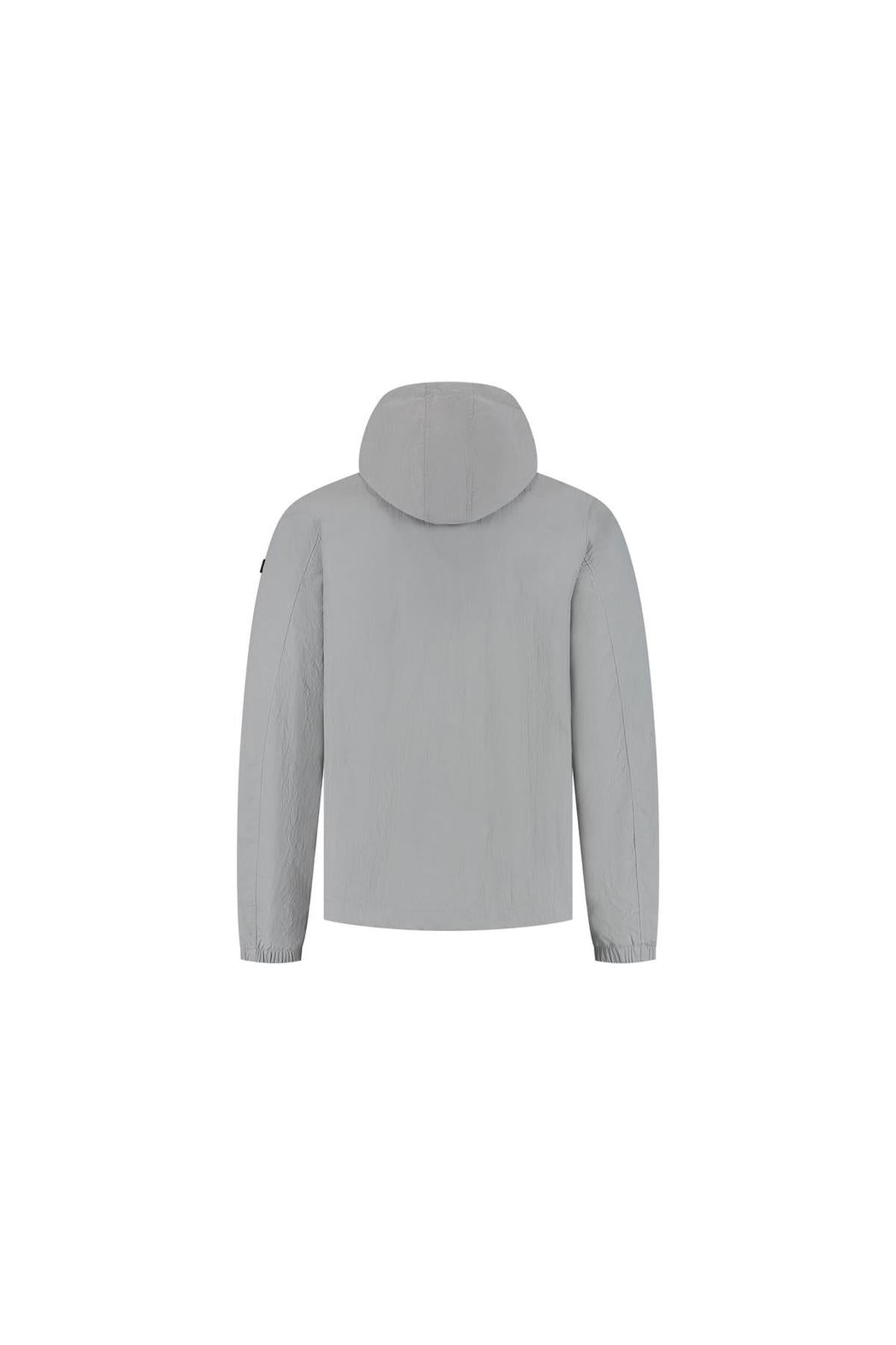 Nylon Windbreaker Pearl Grey
