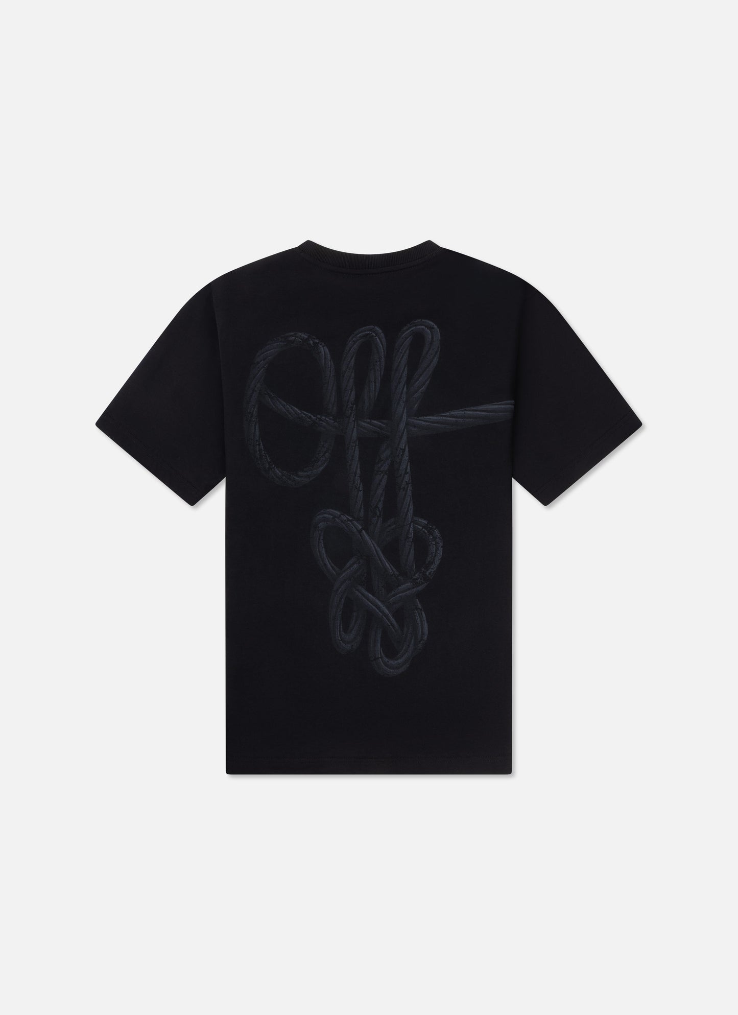 Rope Flow Regular Tee Black
