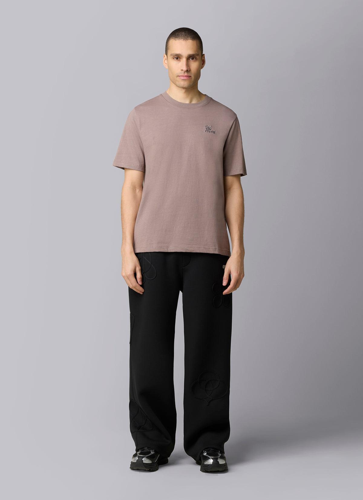 Rope Flow Regular Tee Dark Taupe