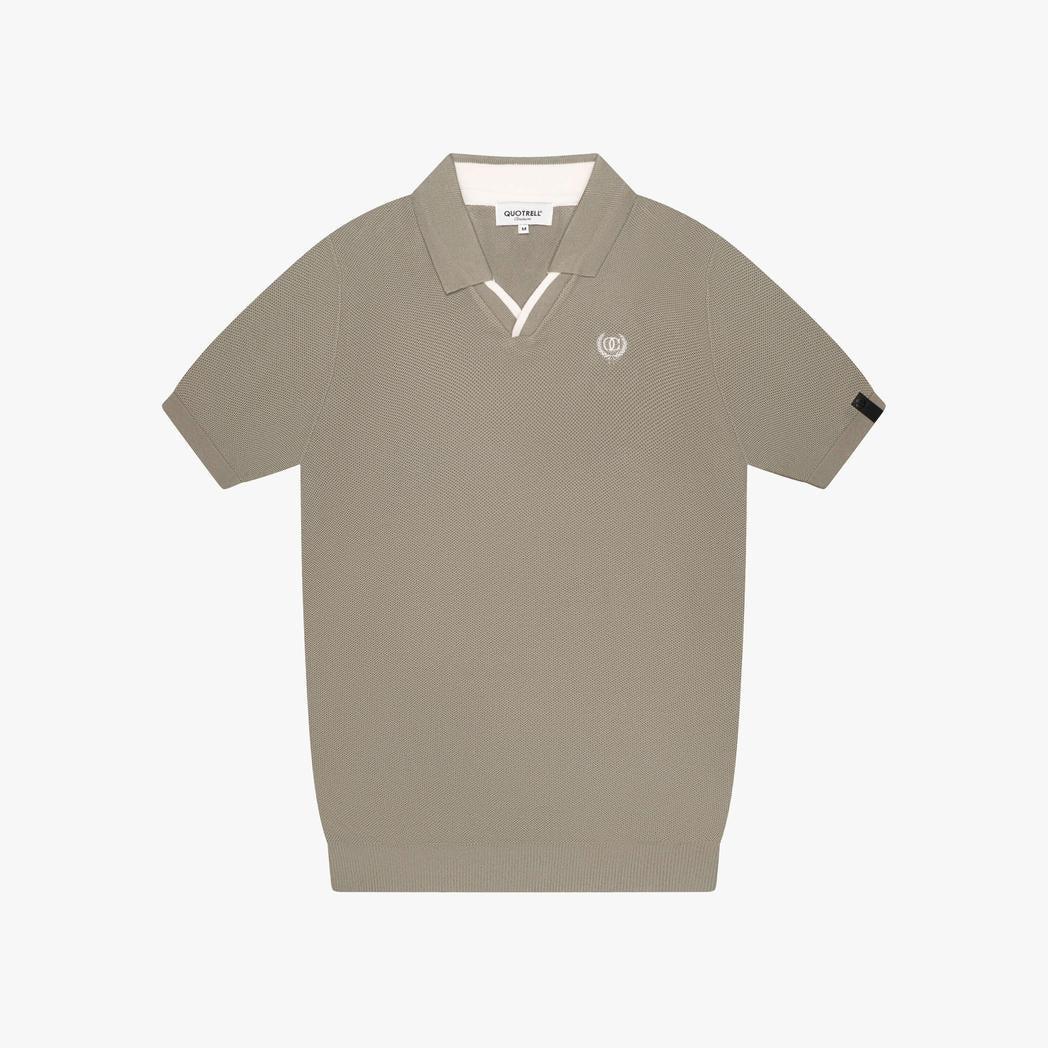 PO03328 FADED OLIVE/WHITE-Quotrell-Mansion Clothing