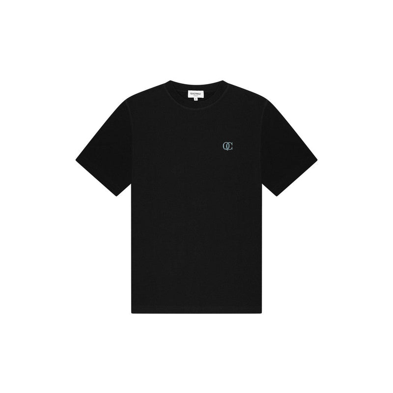 Padua T-shirt Black/Ocean Blue