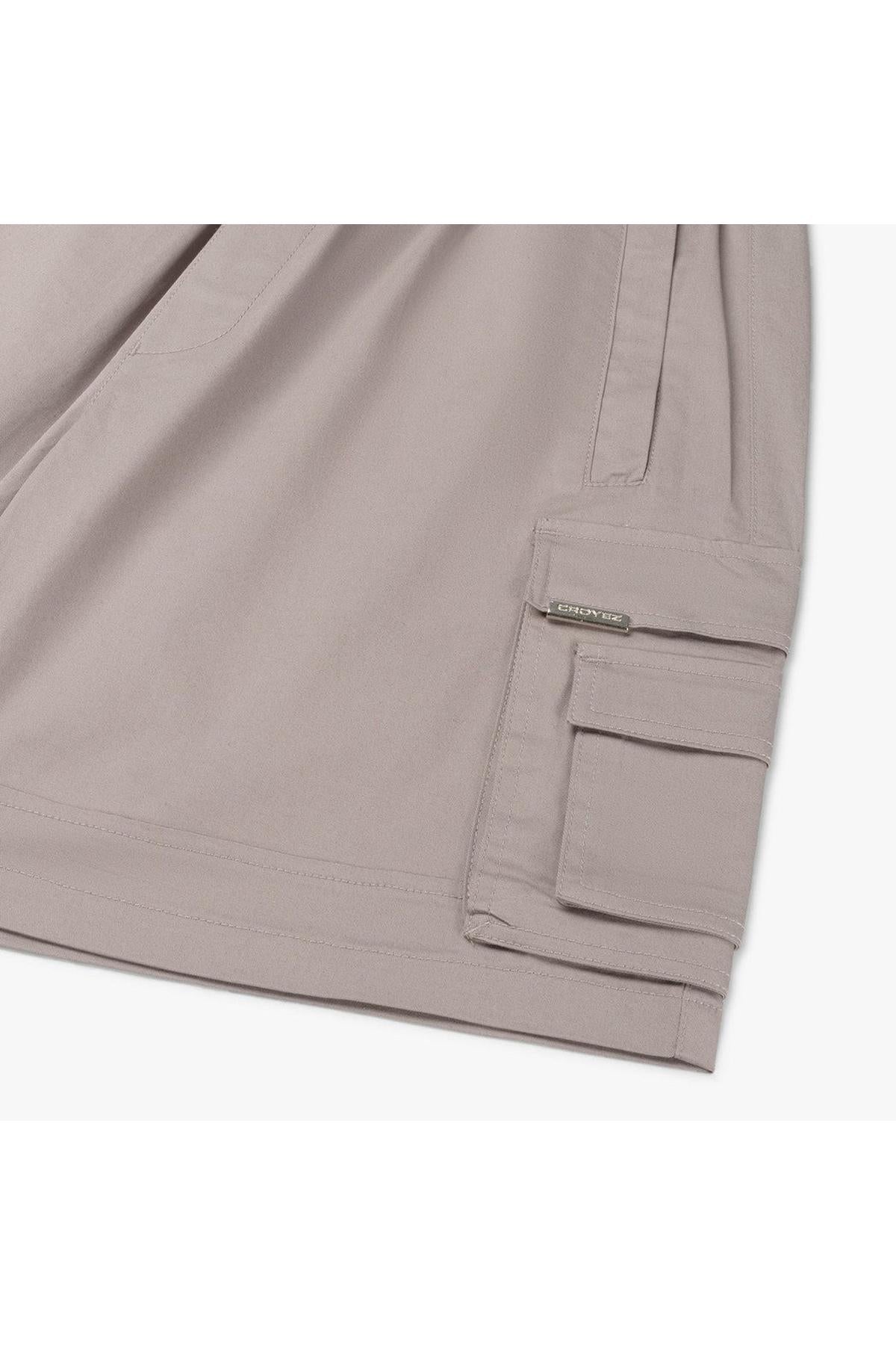 Parachute Cargo Shorts Mushroom