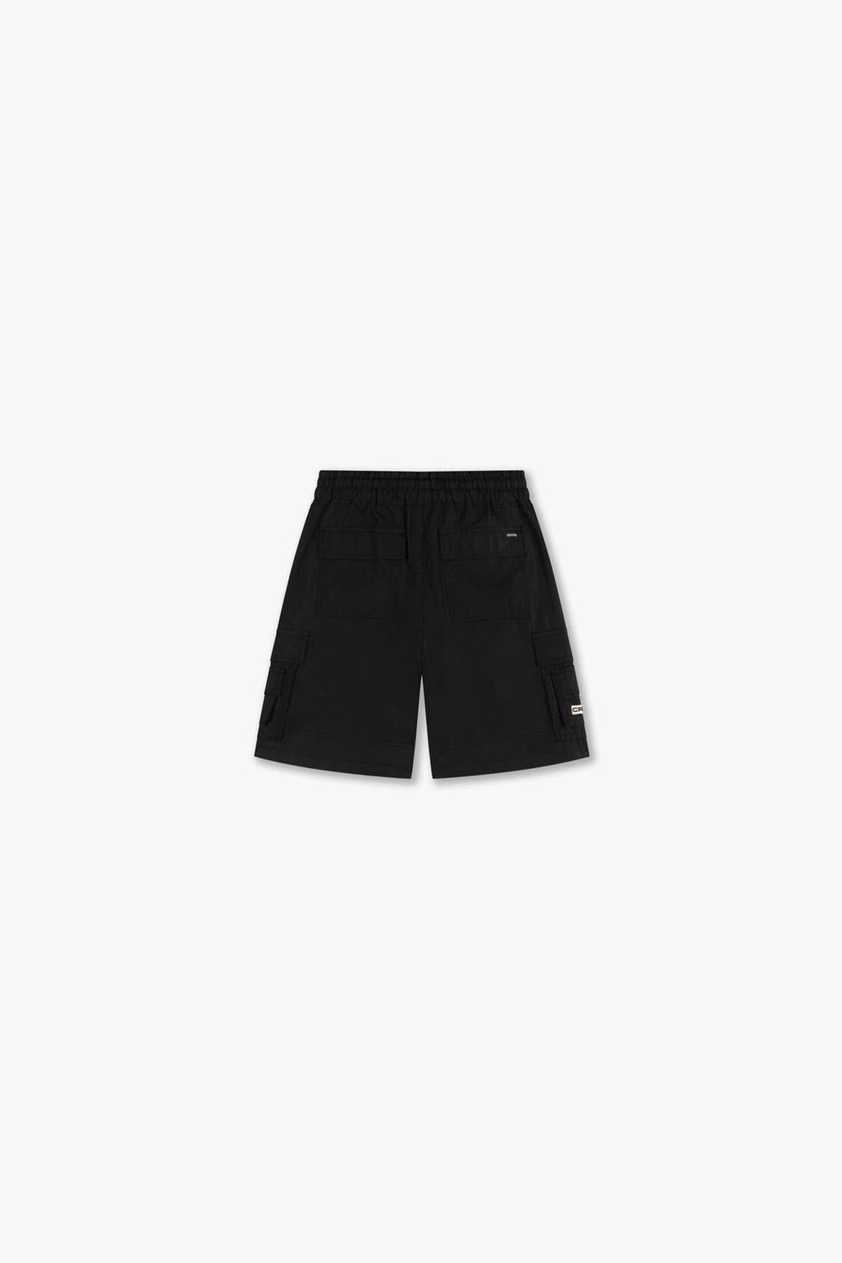 Parachute Ripstop Shorts Black