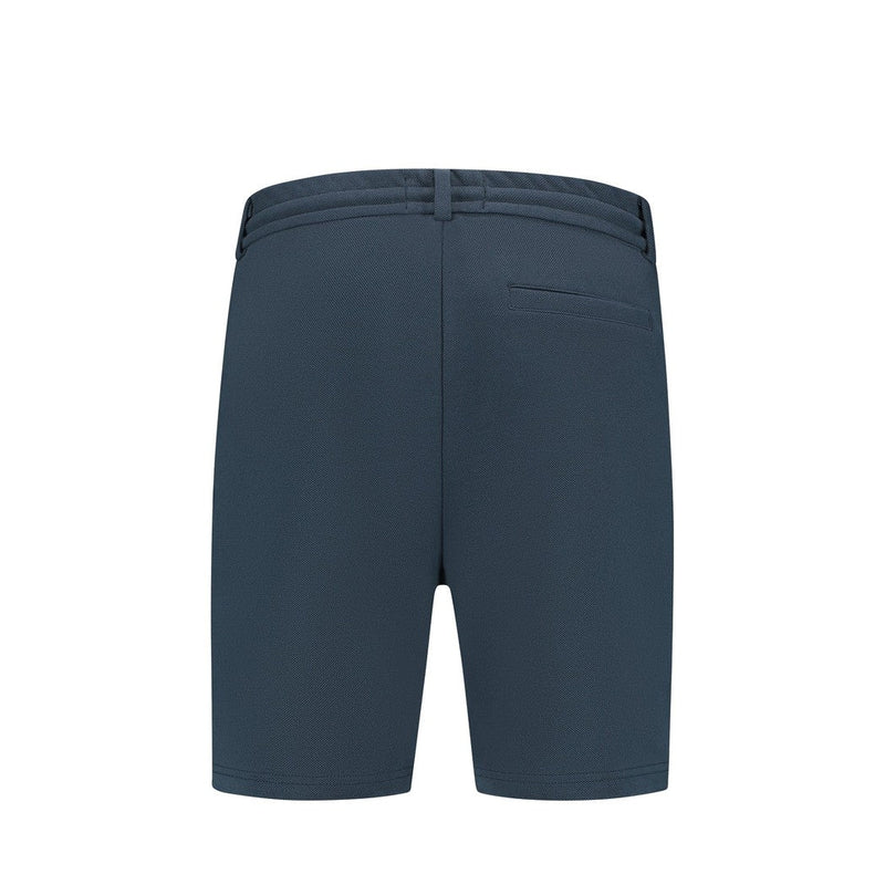 Piqué Shorts - Navy-Pure Path-Mansion Clothing