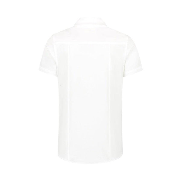 Piqué Shortsleeve Shirt - White