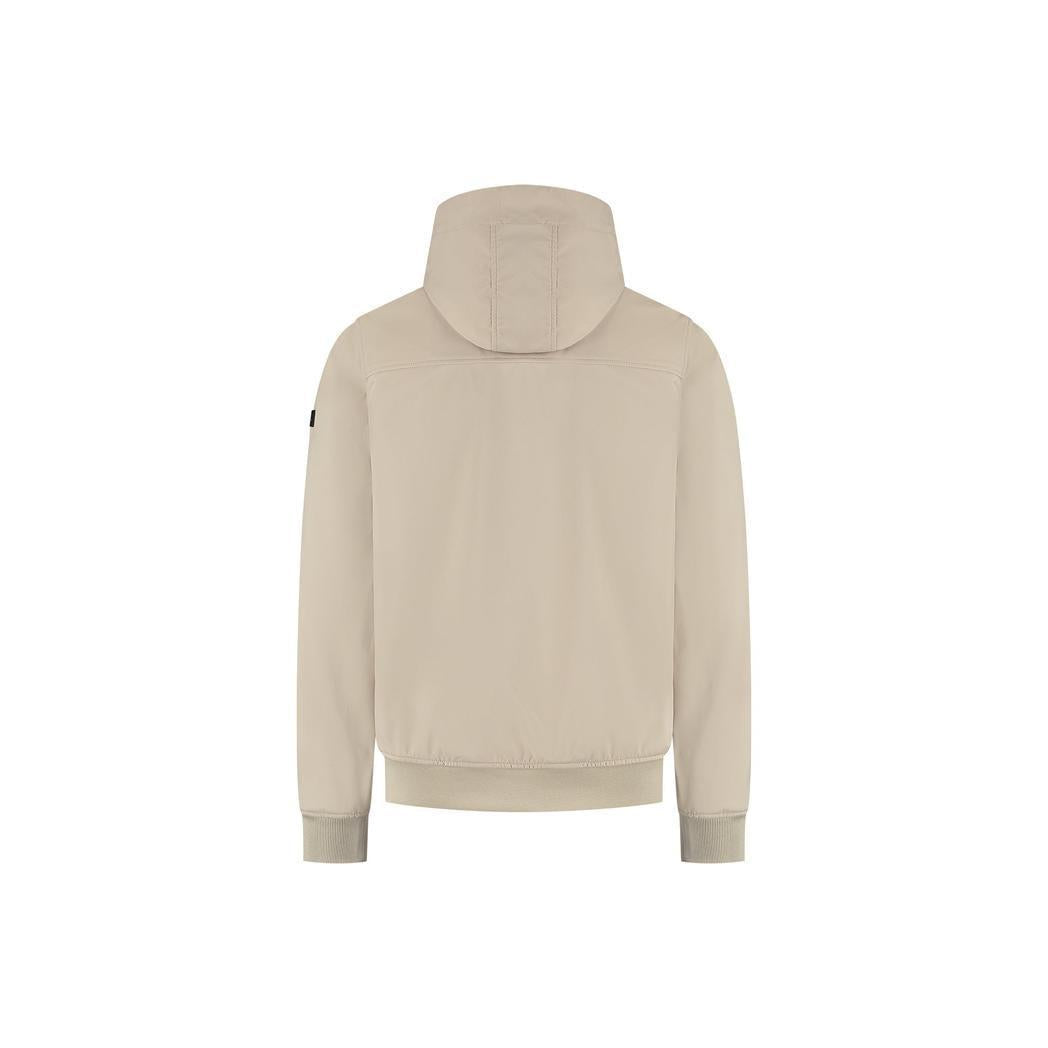 Placket Softshell Jacket Sand