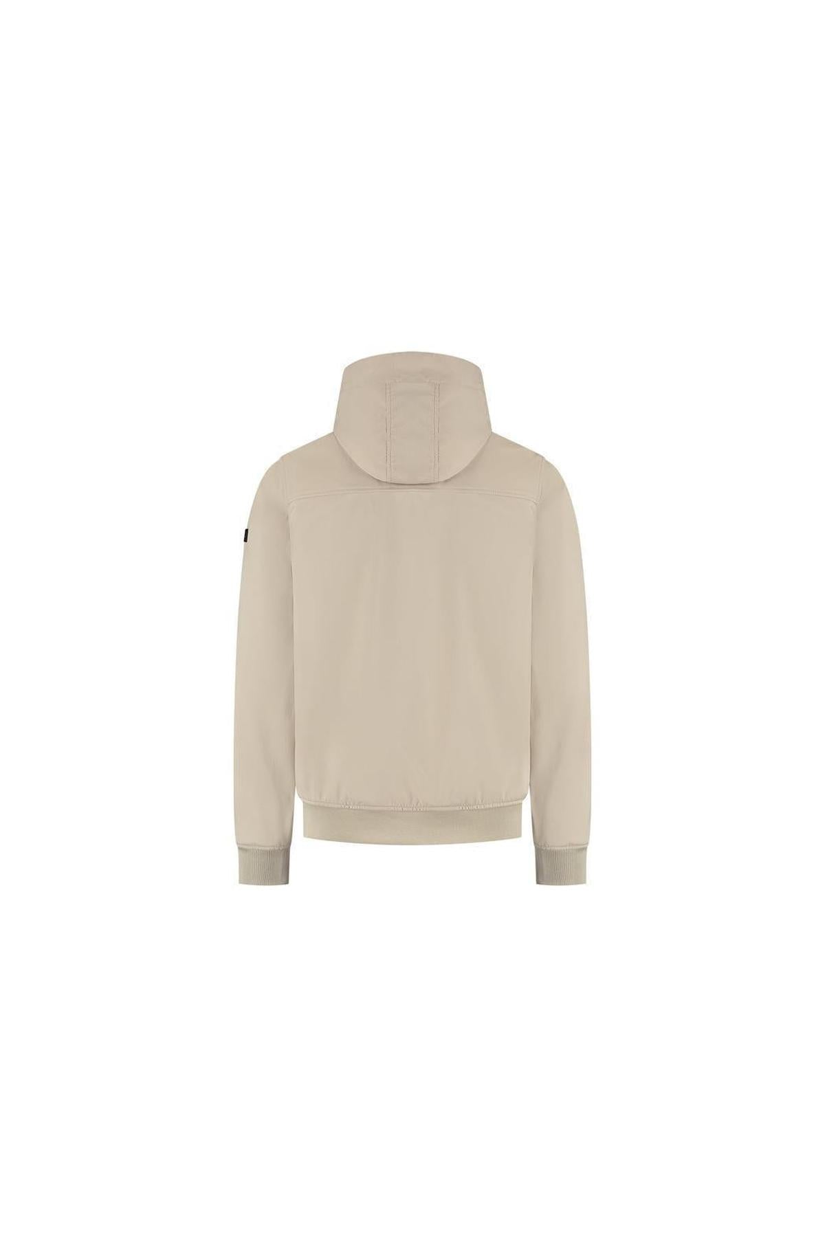Placket Softshell Jacket Sand