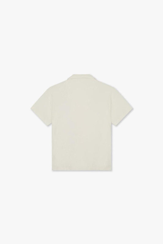 Plisse Shirt Off-White