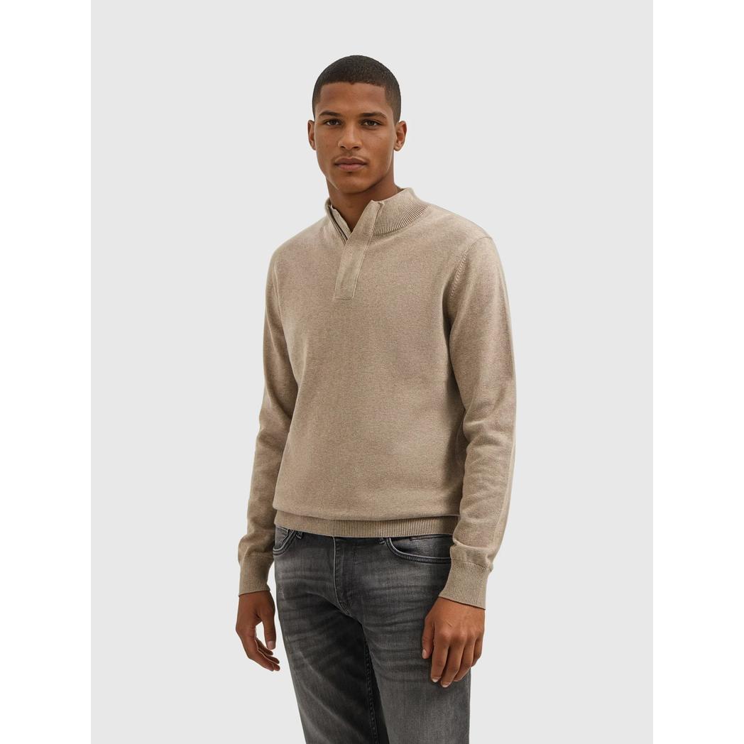 Pure Path 25030815 Taupe Melange-Pure Path-Mansion Clothing