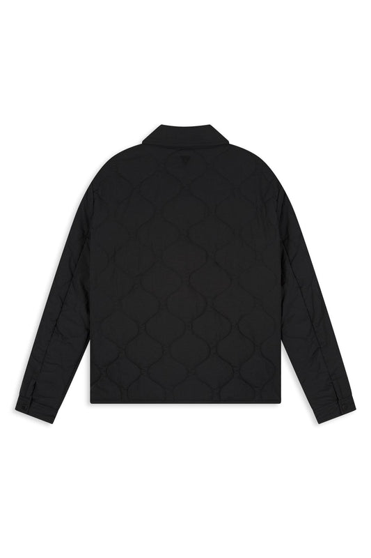 Quilted Jacket Black-Pure Path-Mansion Clothing