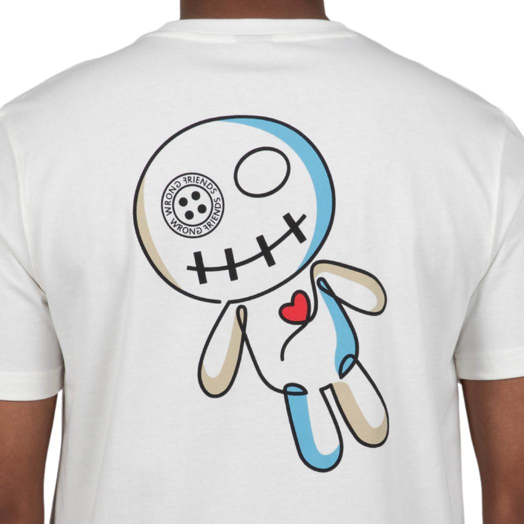 Rabdan T-shirt Coconut White-wrong friends-Mansion Clothing