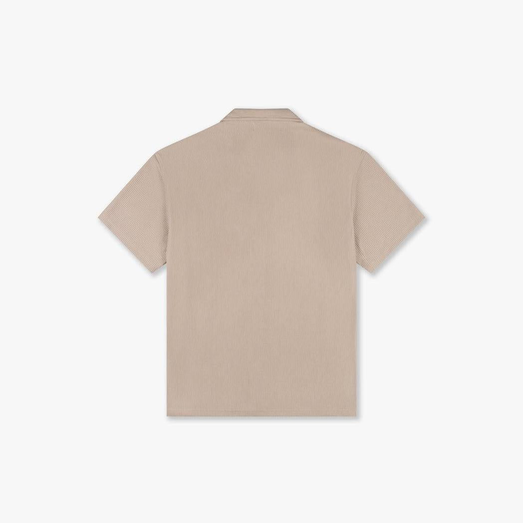 Ribbed Shirt Sand-CROYEZ-Mansion Clothing