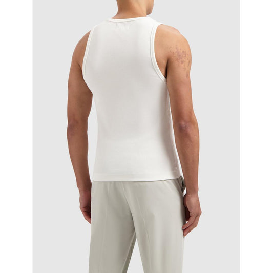 Ribbed Tanktop Off White-Pure Path-Mansion Clothing