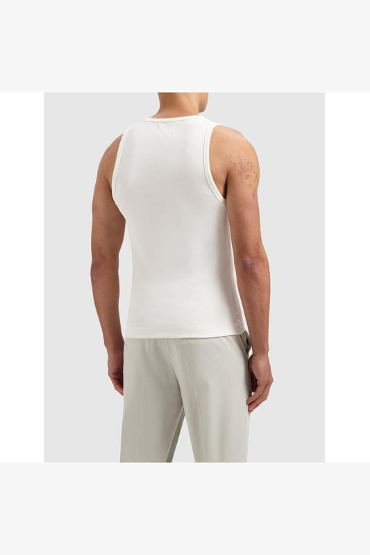Ribbed Tanktop Off White