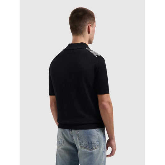 Ripley Knitted Shirt Black