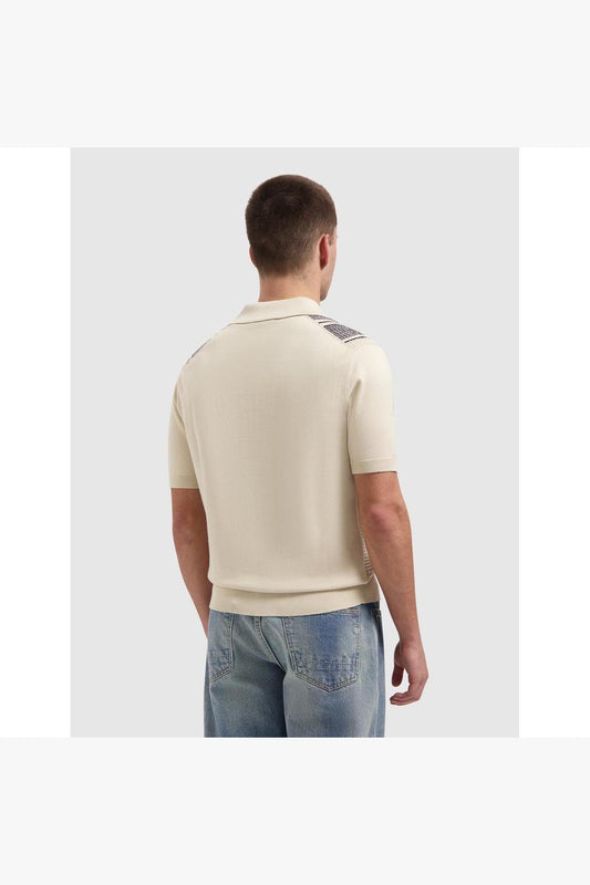 Ripley Knitted Shirt Ecru