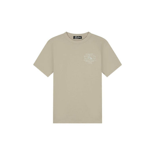 Riviera T-Shirt Light Taupe-Malelions-Mansion Clothing