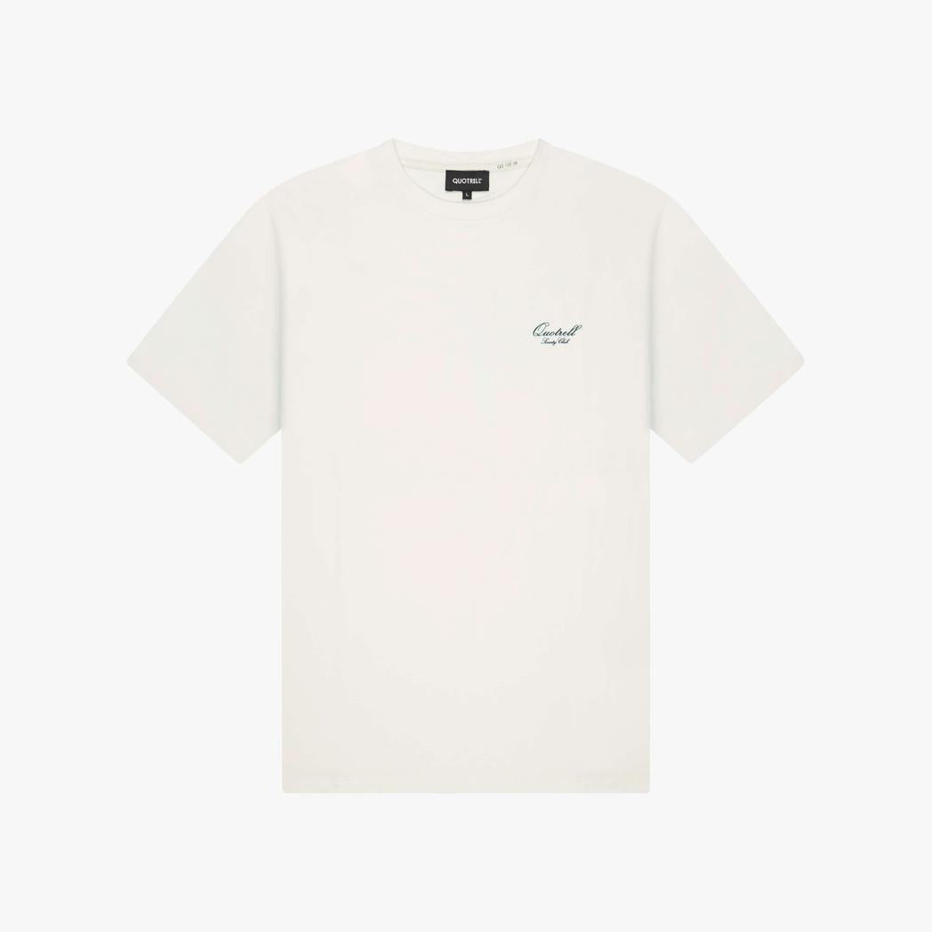 Salud T-shirt OFF WHITE/GREEN-Quotrell-Mansion Clothing